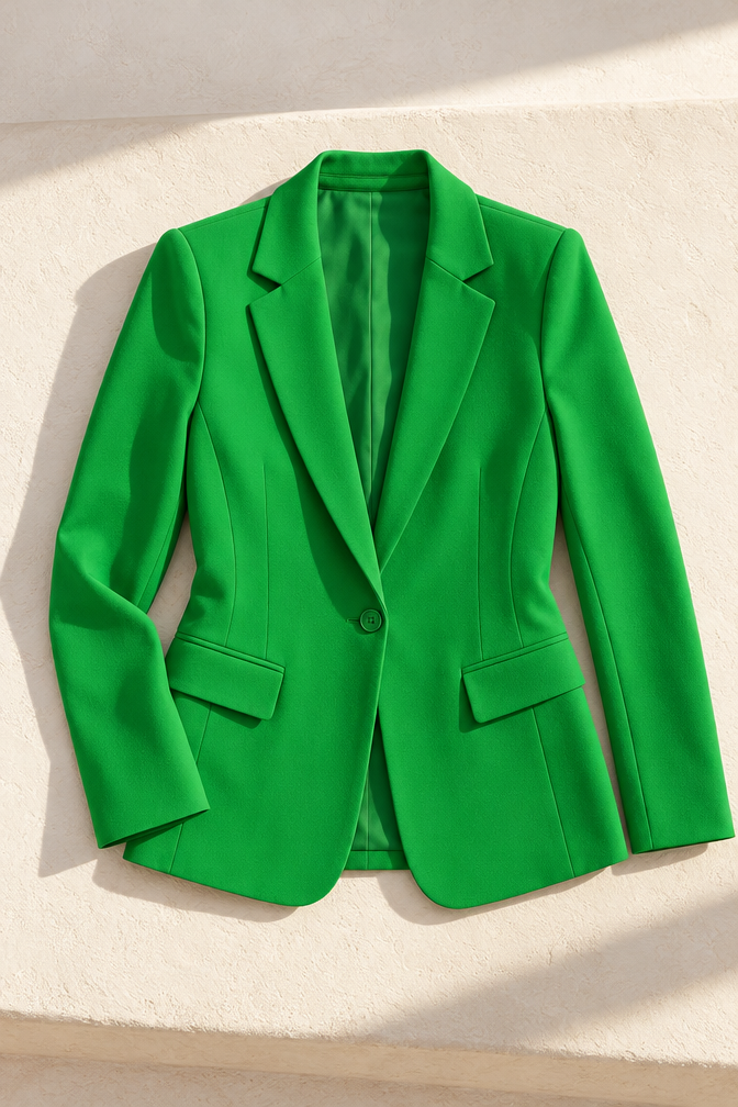 Ingrid Blazer — Green