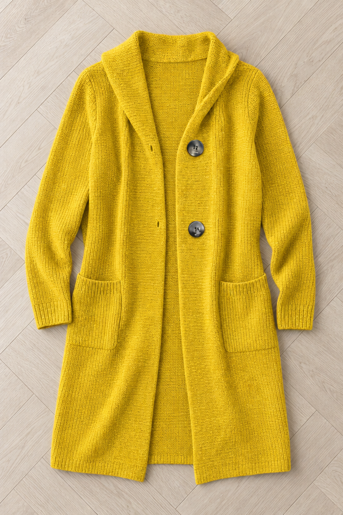 Iris Cardigan — Yellow