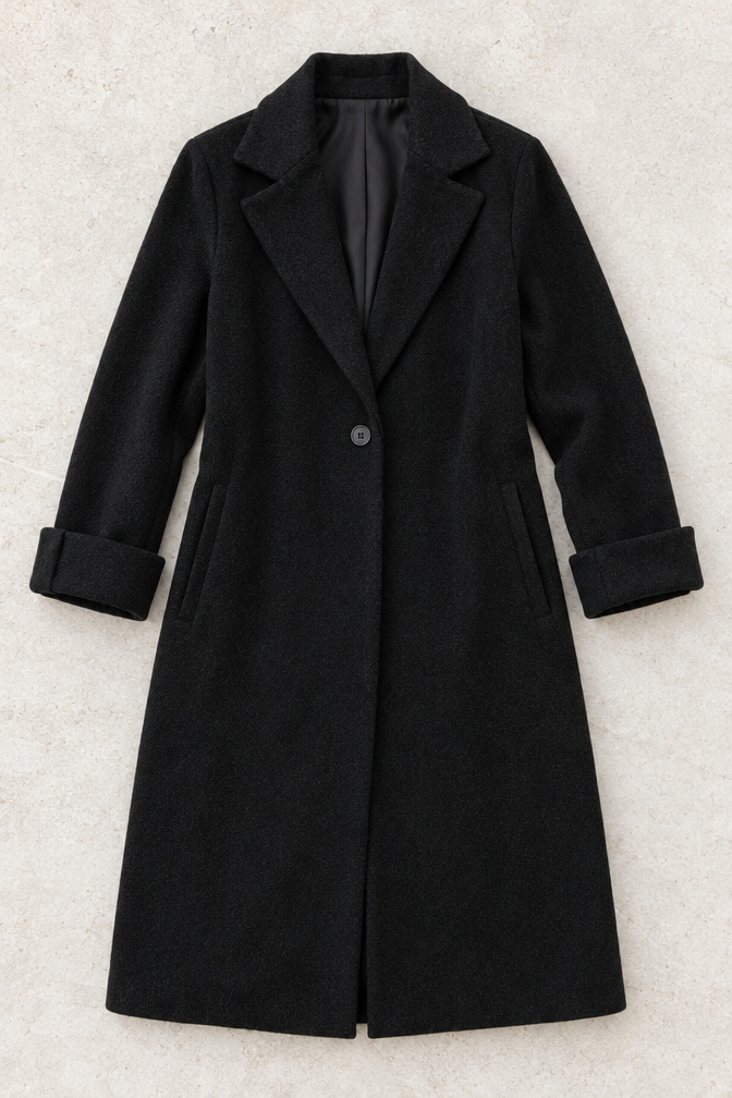 Josephine Coat — Black