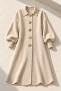 Juliette Sweater Dress — Apricot