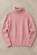 Katerina Zip Sweater — Pink