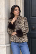 Kiara Leopard Jacket