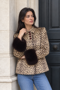 Kiara Leopard Jacket