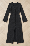 Laetitia Long Cardigan — Grey