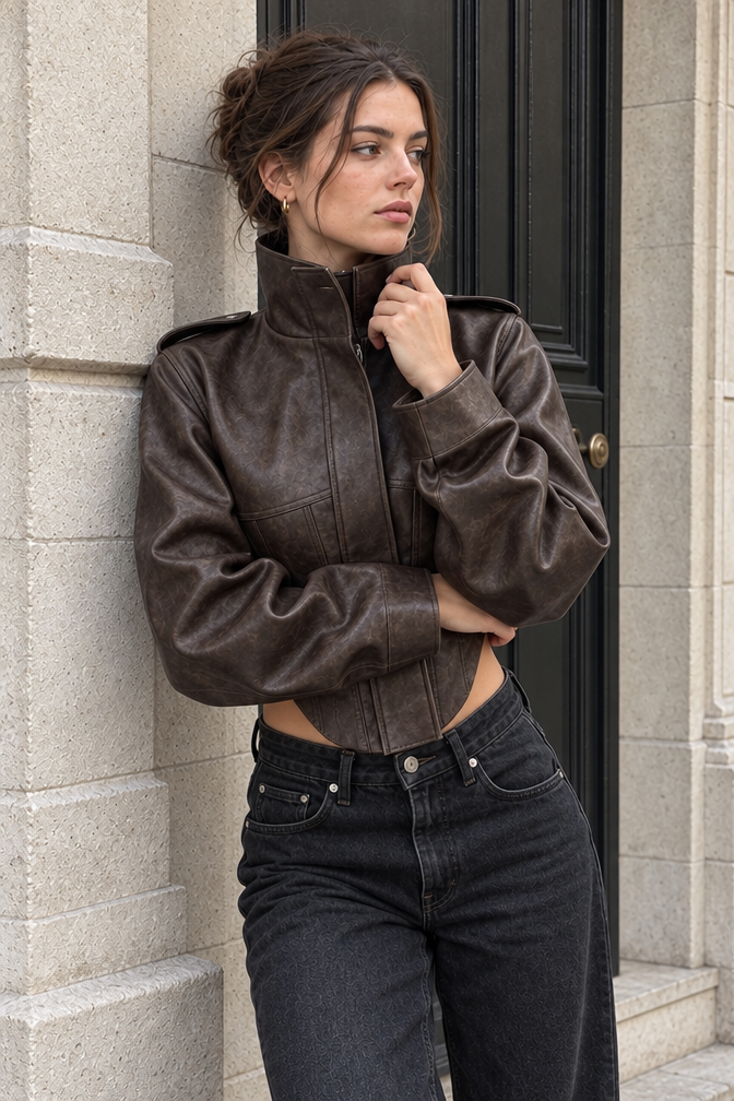 Leonora Leather Jacket