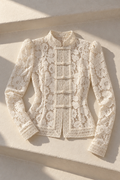 Liliana Lace Blouse — WHITE