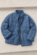 Lucienne Quilted Jacket — Blue
