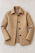 Maeve Quilted Jacket — Khaki