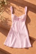 Nadia Mini Dress — Pink