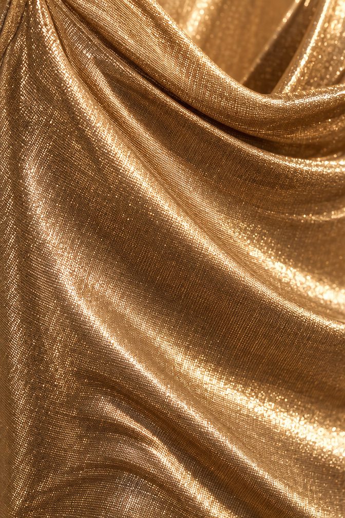 Natalia Mini Dress — GOLD