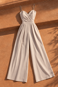 Nerissa Jumpsuit — Powder Pink
