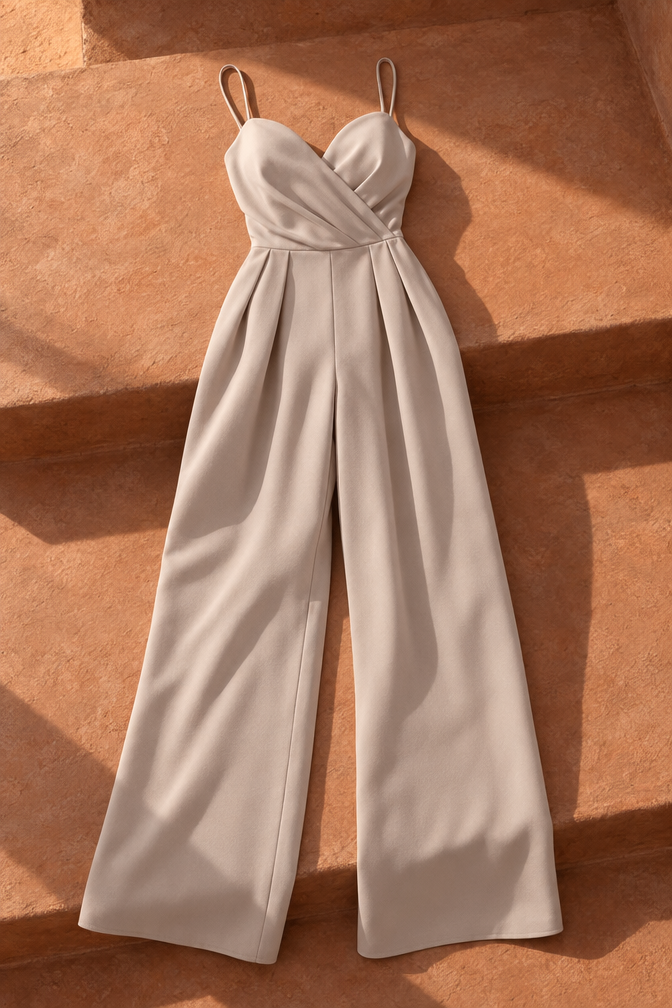 Nerissa Jumpsuit — White