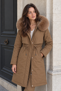 Rafaela Winter Coat — Brown