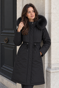 Rafaela Winter Coat — Black