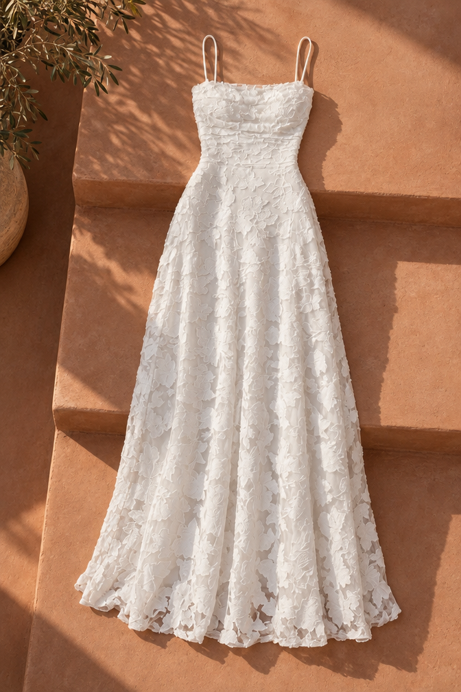 Sabrina Maxi Dress — White