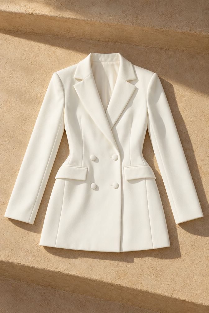 Saskia Mini Dress — White