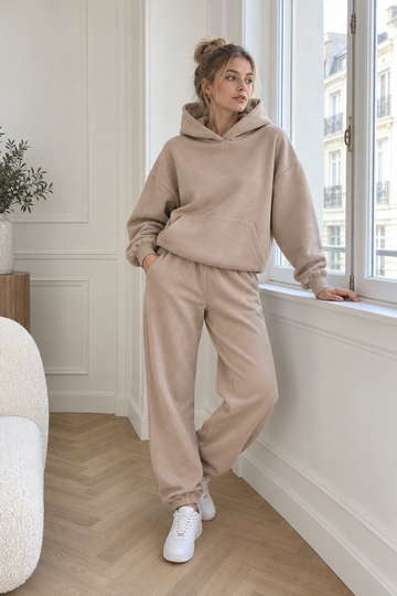 Tatiana Tracksuit — Light Brown