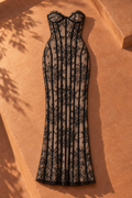 Valentina Maxi Dress — Black