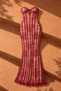 Valentina Maxi Dress — Red