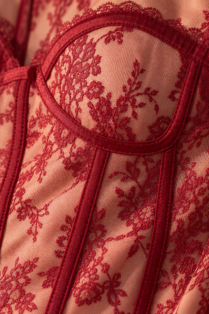 Valentina Maxi Dress — Red