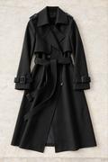 Violetta Trenchcoat — Black