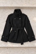 Alina Coat — Black