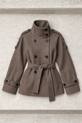 Alina Coat — Taupe