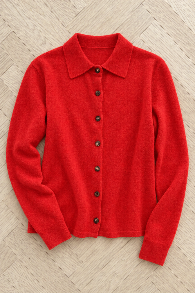Annika Cardigan — Red