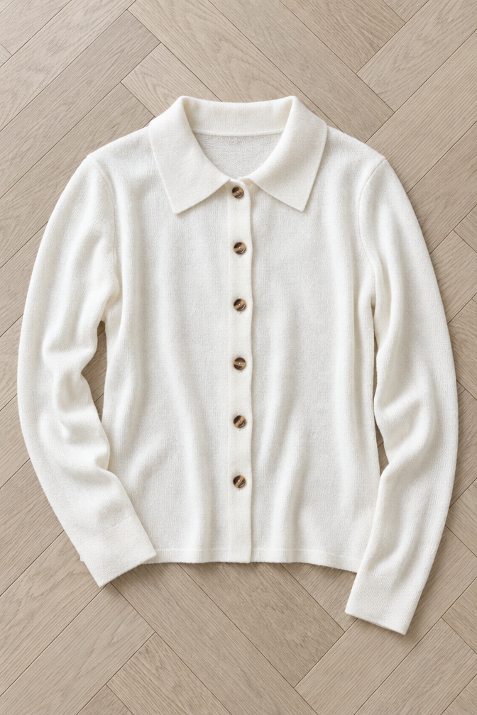 Annika Cardigan — Beige