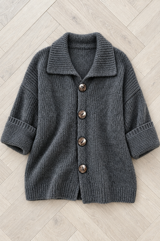 Belen Cardigan — Gray