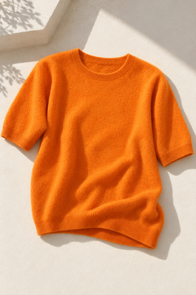 Bernadette Top — Pumpkin