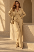 Brielle Suit — Beige