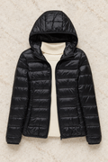 Camille Puffer Jacket — Noir