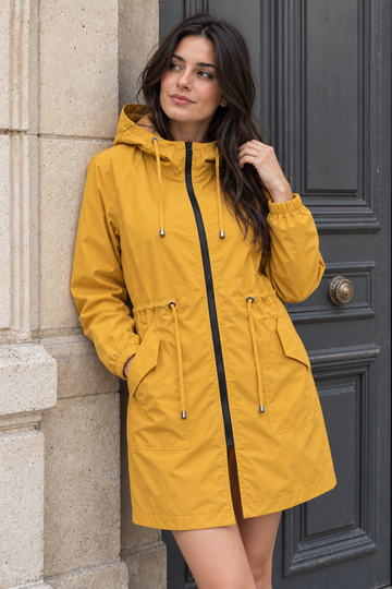 Carina Rain Jacket — Yellow