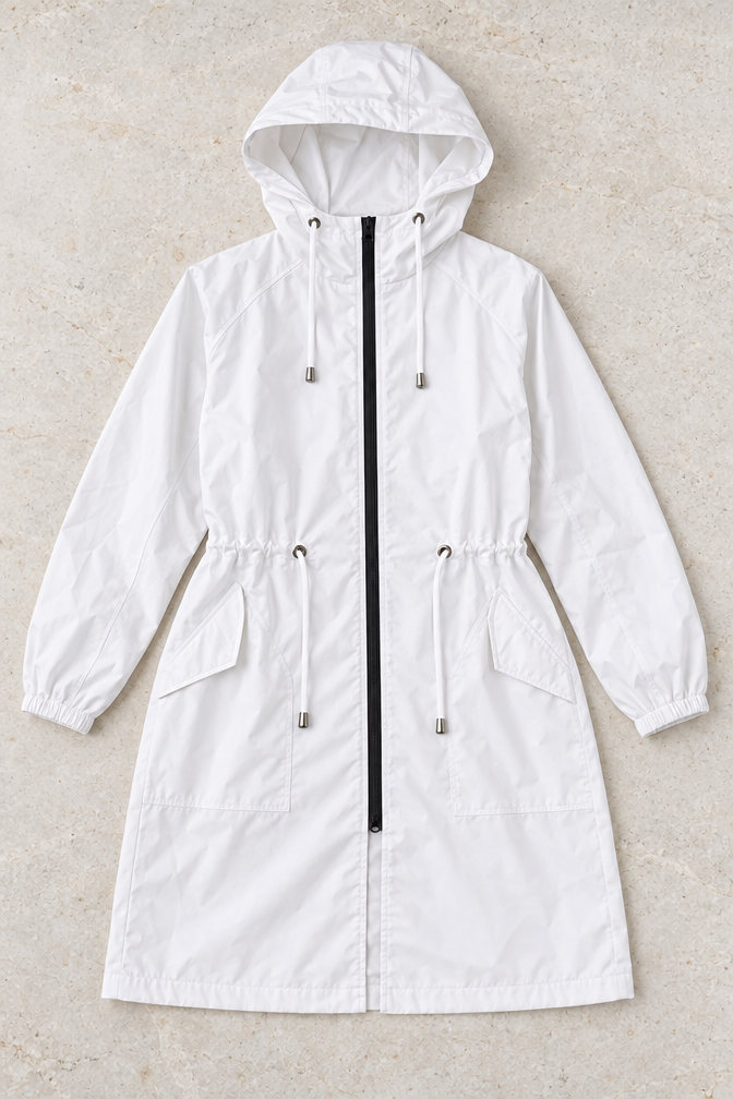 Carina Rain Jacket — White
