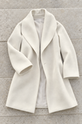 Carlotta Oversized Coat — White
