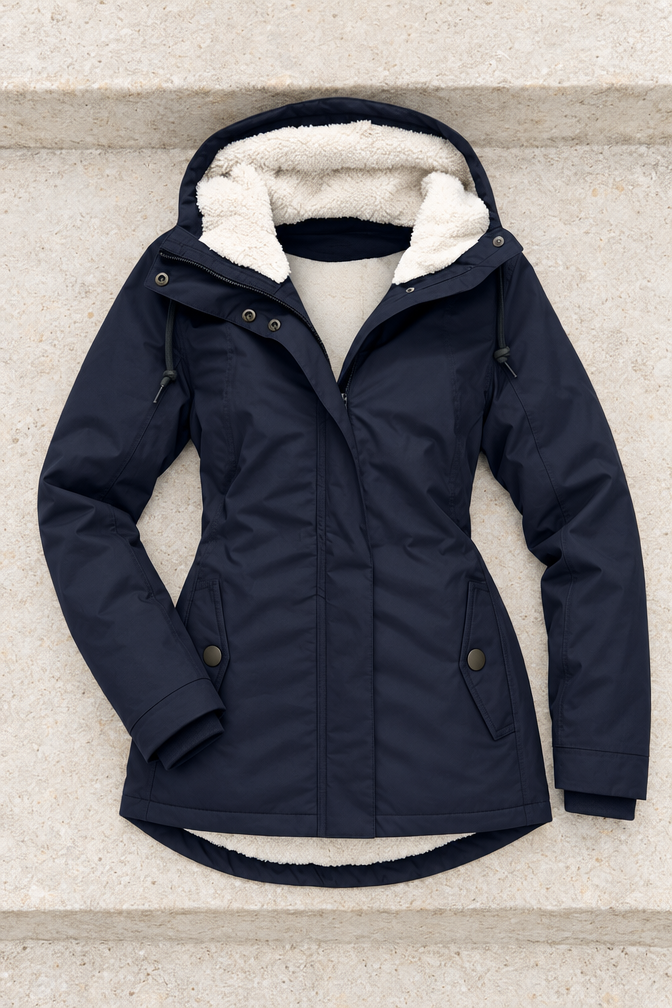 Catalina Waterproof Jacket — Navy Blue