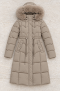 Celine Puffer Coat — Khaki