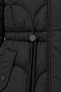 Celine Puffer Coat — Black