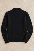 Cristina Wool Top — Fekete