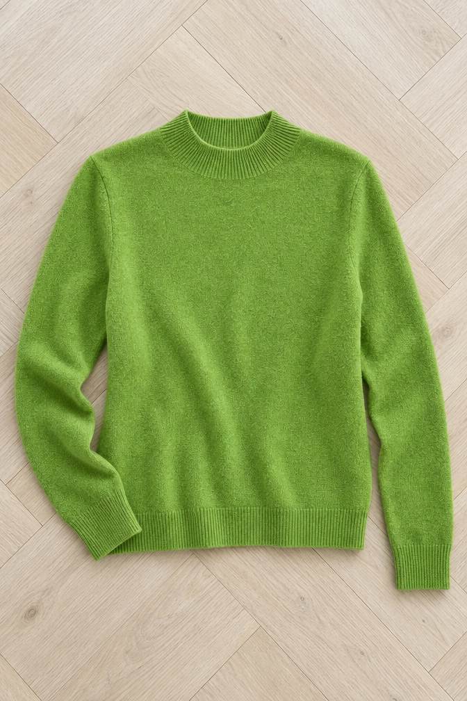 Cristina Wool Top — Fűzöld