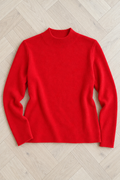 Cristina Wool Top — Red