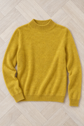 Cristina Wool Top — Honey Yellow