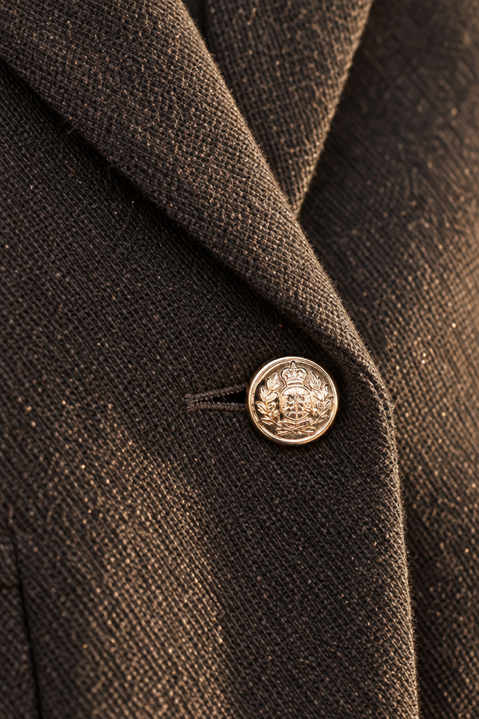 Daniela Wool Blazer — Dark Coffee
