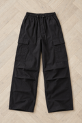 Dolores Cargo Pants — Black