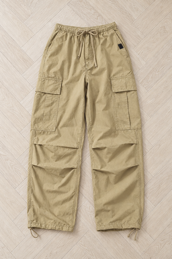 Dolores Cargo Pants — Tan