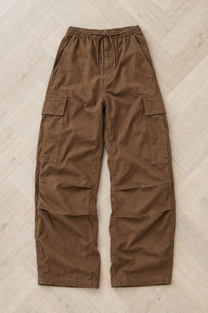 Dolores Cargo Pants — Brown