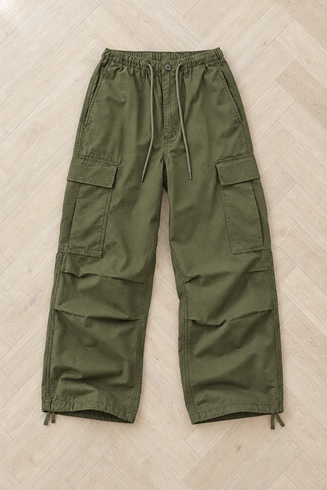 Dolores Cargo Pants — Green