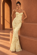 Gwendolyn Maxi Dress — Yellow