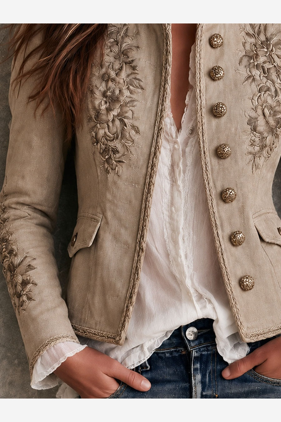 Colette Embroidered Jacket